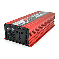 Инвертор напряжения ST3000CP (DC:1500W), 12/220V с аппроксимированной синусоидой, 1 универсальная розетка,