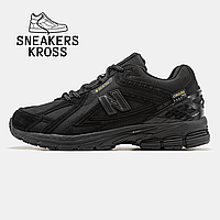 Мужские зимние кроссовки New Balance 1906R Gore-Tex Black мех, Зимние Нью Беланс 1906 гортекст черные на меху