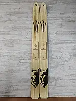 Лыжи охотничьи "Охотник" Длина 185 ширина 15 см (деревянная скользящая поверхность)