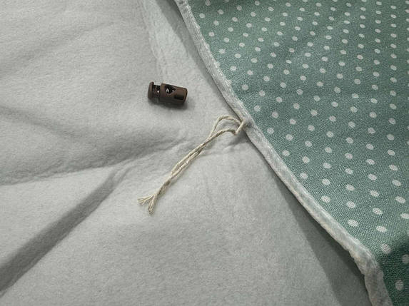 Чохол на прасувальну дошку 110*30 Laundry S металізована тканина/повсть бірюзовий, фото 2