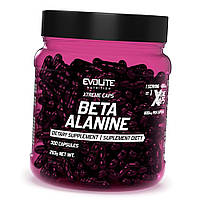 Бета-аланин в капсулах Evolite Nutrition Beta Alanine 800 mg Xtreme 300 капс