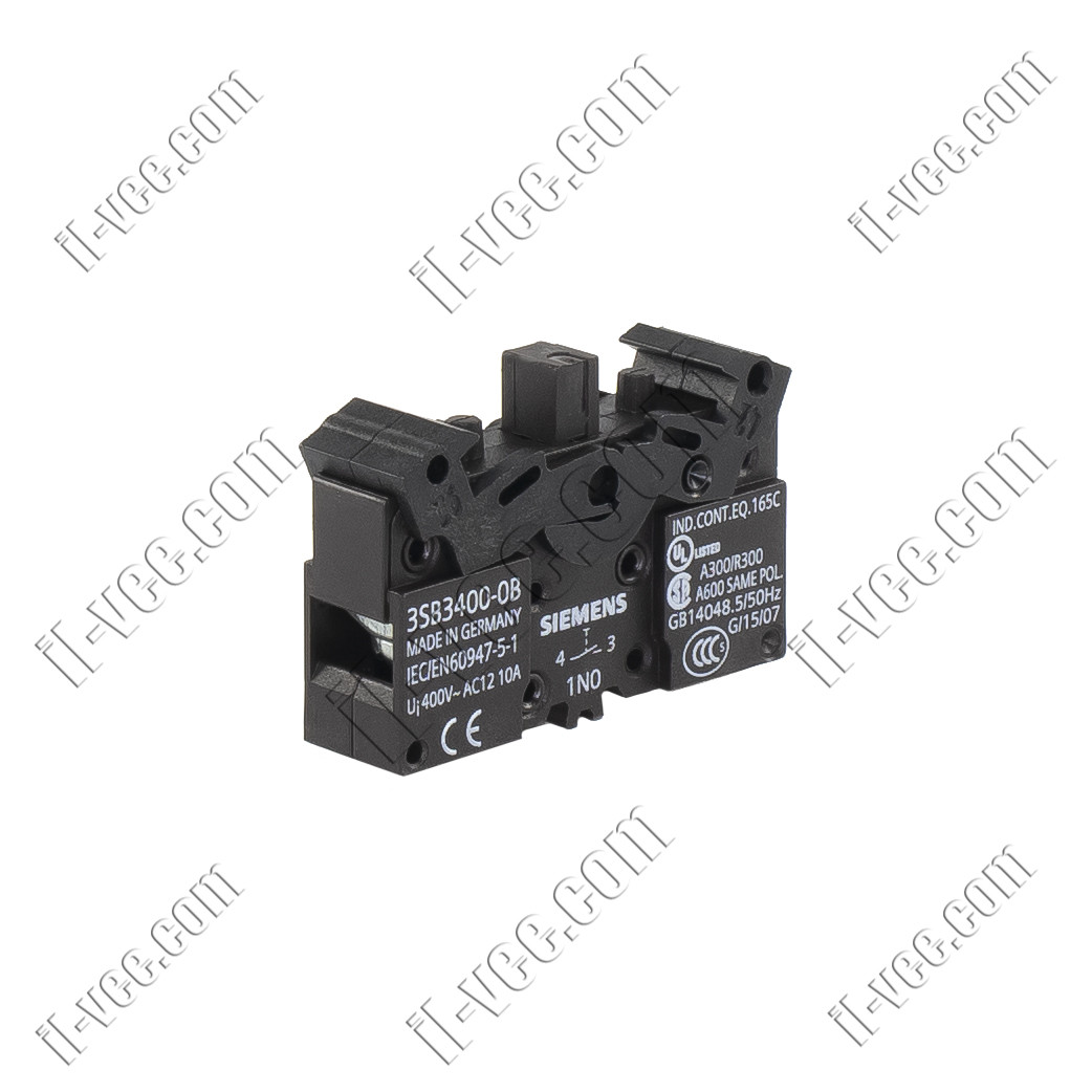 Блок-контакт Siemens 3SB3400-0B, NO,