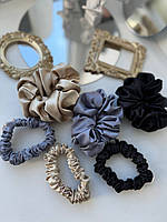 LUM Резинка з шовкової тканини колір чорний