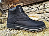 Черевики шкіряні зимові Wrangler Aviator Black, фото 2