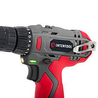 Дриль-шурупокрут INTERTOOL DT-0310 акумуляторний 12 В, 30 Нм, 0-350/0-1300 об/хв, 0.8-10 мм, 1.5 Аг, фото 10
