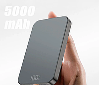 Портативное зарядное устройство MagSafe Беспроводной павербанк мини 5000mAh 22.5W (Мощные повербанки)