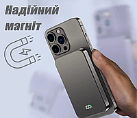 Беспроводной power bank для iPhone MagSafe Павербанк с беспроводной зарядкой 5000mAh 22.5W (Повербанки)