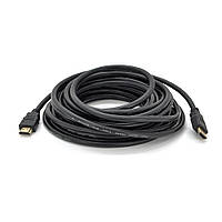 Кабель Ritar Premium PL-HD94 HDMI-HDMI Ultra HD 1080P, 5.0m, v1,4, OD-7.3mm, с фильтром, круглый Black,