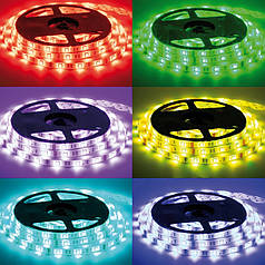 LED стрічка Eurolamp SMD5050 RGB 30шт/м IP20 12V з контролером TUYA та адаптером LED/SET-5M/RGB