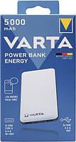 Power bank VARTA Energy 5000mAh (2USB/1Type-C, Li-Pol, QC3.0, LED) (57975101111)