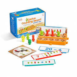 Навчальний набір "Лічба в пустелі з Кактусами" Learning resources