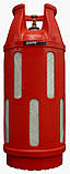 Композитний газовий балон 47л SAFEGAS пропановий, комплект підключення, фото 2