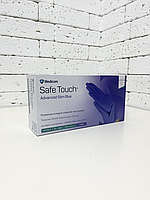 Нитриловые перчатки Medicom SafeTouch Advanced Slim Blue, размер S, голубые, 100 шт УЦЕНКА