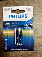 БАТАРЕЙКИ PHILIPS LR03 - ULTRA ALKALINE AAA 1.5V / 2