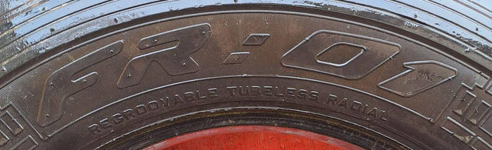 Шина вантажна б/у 265/70R19.5 Pirelli FR-01 (Рульова), фото 4