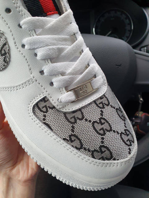Nike air force gucci price best sale