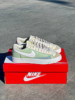 Женские кроссовки Nike Blazer 77 LOW 77 Vintage Green Beige