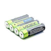 Батарейка Videx AA LR6 1.5V Alkaline Пальчикова лужна батарея алкалінова