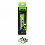 Батарейка Videx AA LR6 1.5V Alkaline Пальчикова лужна батарея алкалінова, фото 2