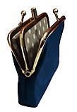 Гаманець для дрібних дрібниць текстиль Синій, фото 3