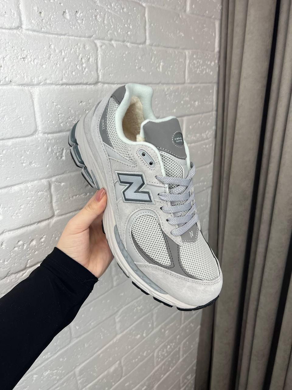 Мужские зимние кроссовки New Balance 2002R Gore-Tex Beige Grey мех, Зимние Нью Беланс 2002R гортекст бежевые - фото 5 - id-p2051165722