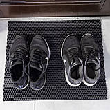 Килимок придверний в передпокій для взуття брудозахисний 60х50 см OSPORT EVA (R-00042) Чорний, фото 2