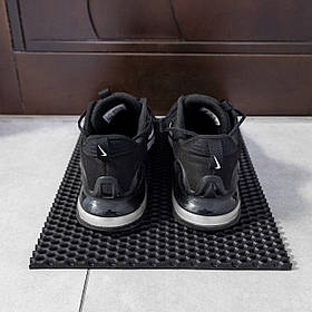 Килимок придверний в передпокій для взуття брудозахисний 40х30 см OSPORT EVA (R-00045) Чорний