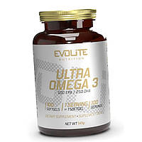 Омега-3 жирные кислоты Evolite Nutrition Ultra Omega 3 500/250 100 капсул