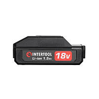 Акумулятор INTERTOOL DT-0316 18 В, літій-іон, 1.5 Аг, для шурупокрута DT-0315, фото 5