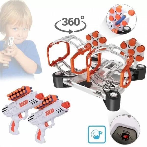Ігровий набір стрільба з бластера, дитячий тир space wars bld toys