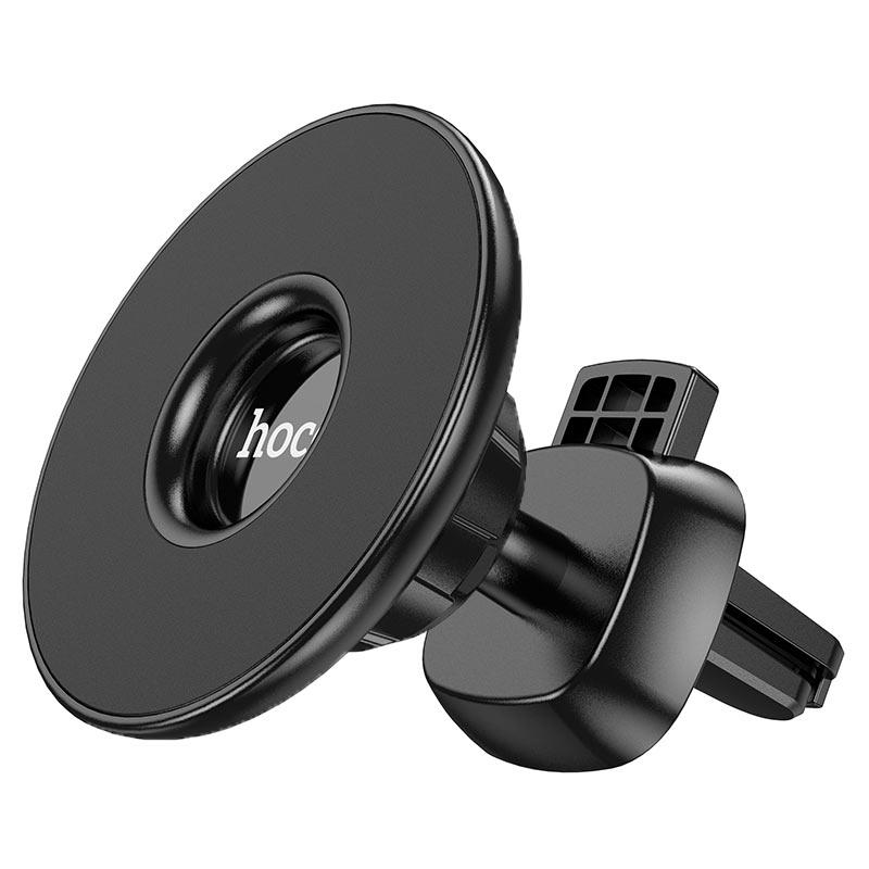 Автотримач Hoco CA112 Excelle air outlet ring magnetic MgSafe, Black (775955)