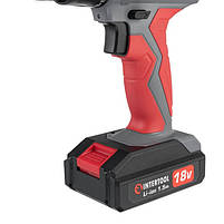 Дриль-шуруповерт INTERTOOL DT-0315 акумуляторний 18В, 17Nm, 0-700об/хв, 0.8-10мм, Li-Ion, 1.5Аг, фото 6