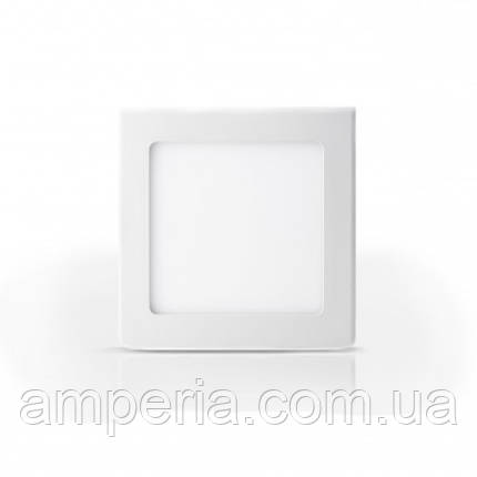 Євросвітильник LED-R-120-6 6 Вт 4200К круг Вбудований 120 мм, фото 2