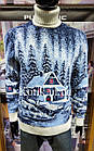 Светр чоловічий Pulltonic Сніговий пейзаж, фото 7