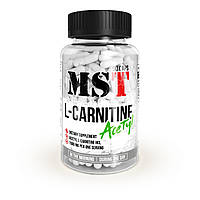 Жироспалювач для зниження ваги MST Nutrition L-Carnitine Acetyl 90 капсул (30 порцій) <unk> Л-Karнітин<unk> Ацетил<unk>