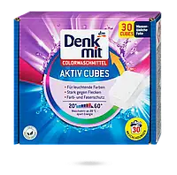 Таблетки для стирки цветного белья Denkmit Color Aktiv Cubes 30 шт