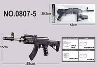 Автомат 0807-5 (60шт/4) с лазерным прицелом, в пак. 50*20см