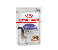Royal Canin STERILISED IN GRAVY 0.085 кг. Вологий корм для дорослих стерилізованих кішок від 12 місяців. 85 г