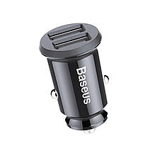 Автомобільний зарядний пристрій Baseus Grain Car Charger 3.1A Black, фото 5
