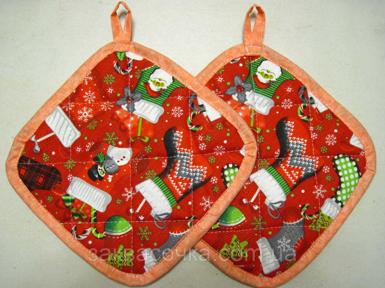 ПРИХВАТКА (тканина з "просоченням" ДАК) 21 х 21см, фото 1