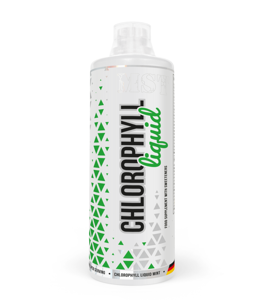 Хлорофіл рідкий MST CHLOROPHYLL liquid 1000 мл 100 порцій, вітаміни для імунної системи