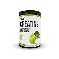 Креатин в порошке кик 7в1 Зеленое яблуко MST® Creatine Kick 7in1, 50 порций 500 грамм