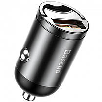 Автомобільний зарядний пристрій Baseus Tiny Star Mini PPS Car Charge Type-C Port 30W Gray, фото 5