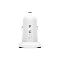 Автомобільний зарядний пристрій BOROFONE BZ12A single port QC3.0 18W White, фото 4