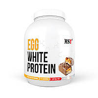 Яичный протеин Арахисовое масло MST® EGG White Protein Peanut Butter Lactose free 1800 грамм