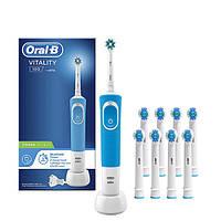 Електрична зубна щітка Oral-B Vitality D100.413.1 Crossaction Blue