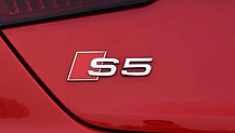 Емблема наліпка S5 AUDI (Ауді) - Хром 100х36 мм, фото 4