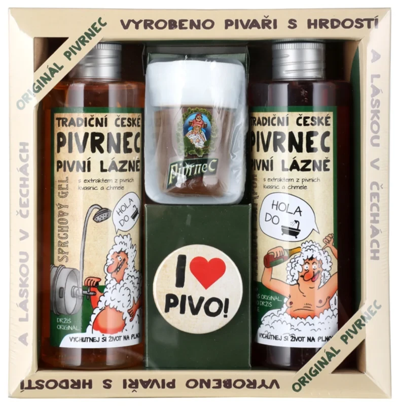 Подарунковий набір (для тіла та волосся) для чоловіків Bohemia Gifts & Cosmetics Beer
