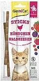 М'ясні палички Для кішок Gimborn GimCat Superfood Duo Курка та Лісові ягоди 3 шт. по 5г 15 г
