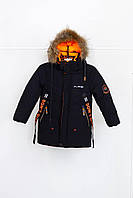 Зимова куртка, пальто для хлопчиків 110 116 122